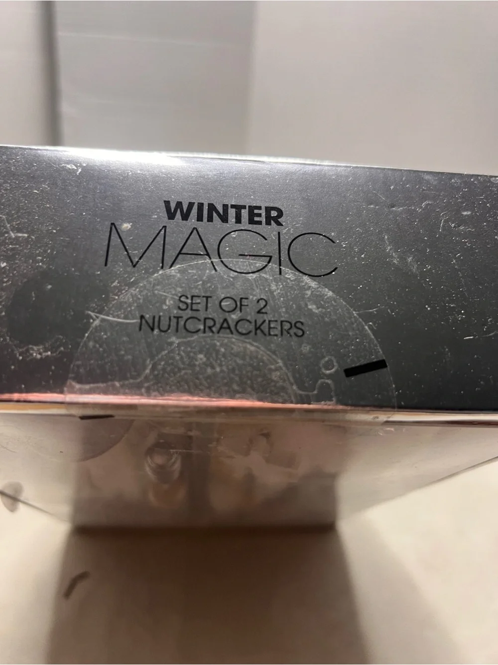 Silver & White Nutcracker and Snow Queen Holiday Figurine Set